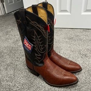 Brand new vintage stock Tony Lama Western Cowboy Boots, 9.5D